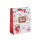 Herz-Art-Valentinstag-Geschenk-Papiertüte mit benutzerdefinierten Logo mit Hang-Tag mit unterschiedlicher Größe mit 3 Designs Assorted in Tongle-Verpackung