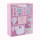 Sacs de cadeau de papier de bébé de paillettes de luxe roses et bleus faits sur commande avec 4 conceptions assorties dans l'emballage de Tongle