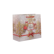 Joyeuses Fetes Fashion Design China Gift Paper Bag Manufactures Premium Quality Christmas Paper Shopping Bags In TONGLE PACKING
