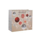 Fantastic Design Happy Holidays Gift Paper Bag Premium Quality Christmas Shopping Bags In TONGLE PACKING