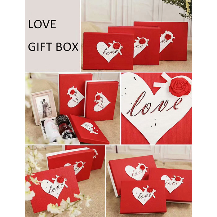 valentine's day paper box