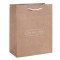 Recyclable Brown Kraft Paper Bags Ecofriendly Brown Craft Paper Shopping Bags Printed With Your Custom Logo in Tongle Packing