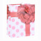 Everyday White Card Paper Custom Big Bow Paper Bag