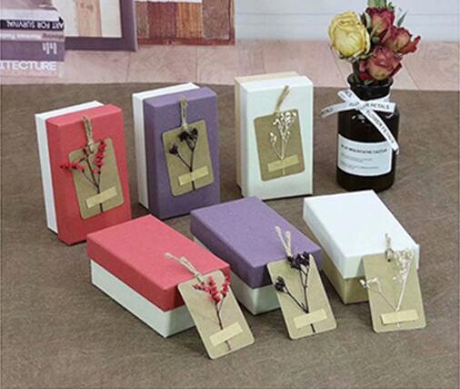 New Rectangular Paper Gift Boxes