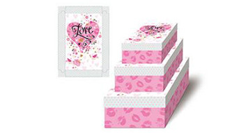 Happy Valentine's Day Paper Gift Box