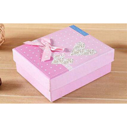 New Arrival Square Bow Cardboard Gift Box