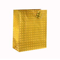 Best Price Laser Solid Color Paper Bag with 4 Designs Assorted