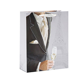 High Quality Cardboard Paper Gift Bags For Man