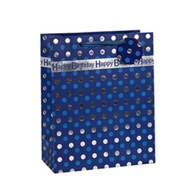 New Products Unique Design Paper Birthday Gift bag  with 4 Designs Assorted