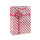 Custom Printed Diagonal Stripe Paper Shopping Gift Bags