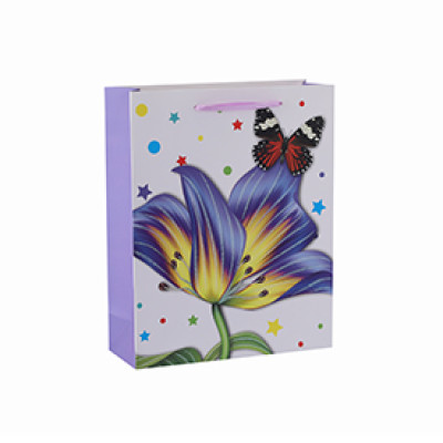 Boutique Baby Small Paper Gift Baptism Various Sizes Paper Gift Bag with 4 Designs Assorted