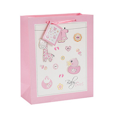 New Arrival Superior Quality Children Toy Gift Packaging Bag with Different Size with 2 Designs Assorted
