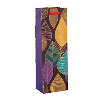 Factory Wholesale Luxury Gift Packaging Custom Printed Bottle Paper Wine Bags