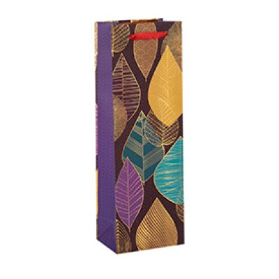 Factory Wholesale Luxury Gift Packaging Custom Printed Bottle Paper Wine Bags