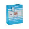 Baby Photo Design Ribbon Handle Baby Gift Paper Bags