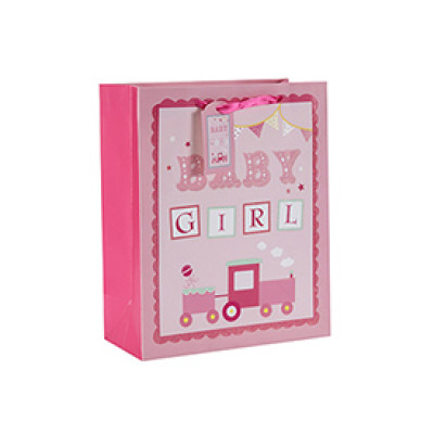 Baby Boy&Baby Girl Cute Custom Daily Paper Bag with 4 Designs Assorted