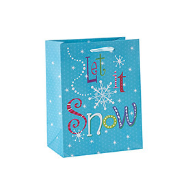 2018 Hot Selling Fancy Design Paper Bags Christmas Gift Paper Bag Wholesale with 2 Designs Assorted
