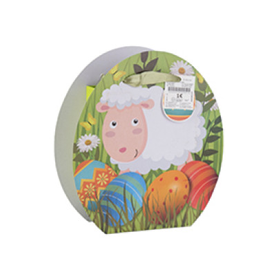 Happy Easter Design and Print with Strong Handle Paper Bags for Gift with 3 Designs Assorted