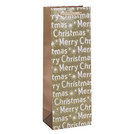 Everything Merry Christmas Art Paper Bags Season's Greeting Wine Paper Bags