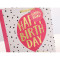 Happy Birthday Custom Paper Bags With Hot Foil Stamping