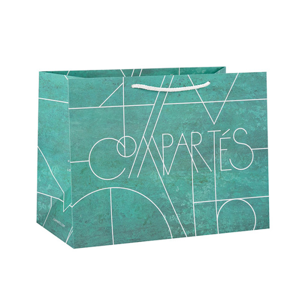 Professional Manufacture Customized Own Logo Design Paper Bags with 3 Design Assorted