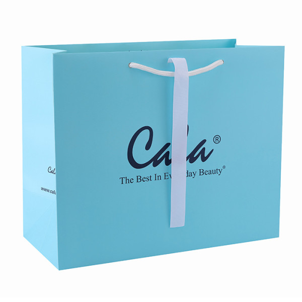 Custom Decorative Offset Printing Luxury Gift Cardboard Paper Bag With Logo