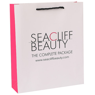 Custom Cosmetic Shopping Paper Bag