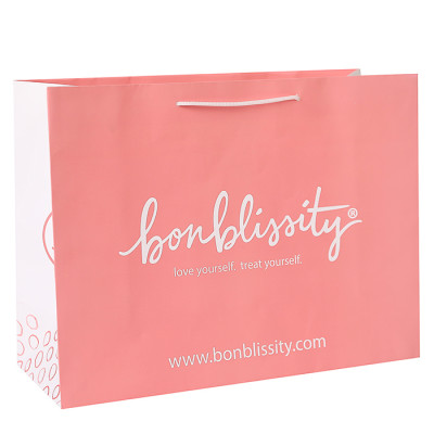 Custom Cosmetic Shopping Paper Bag