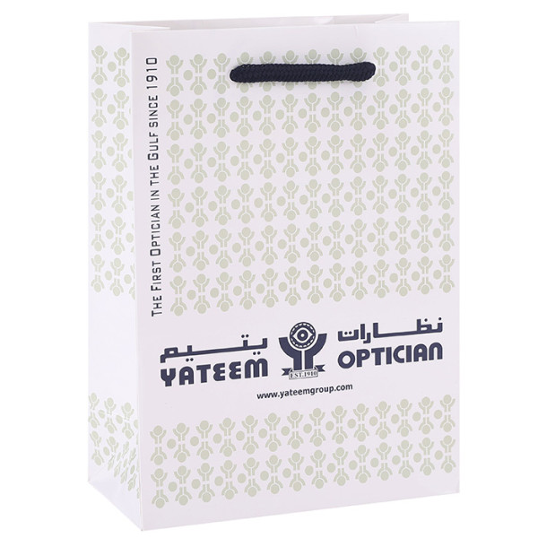 Customized Paper Bags For Spectacles and Sunglasses Retail Chains