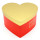 Maison Fleurs Heart Shaped Paper Gift Boxes Set 3 For Flowers Packaging and Presentation