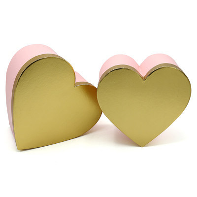 Heartshaped Paper Gift Boxes Set 3 For Valentine's Day or Special Ocassions With Stock Available