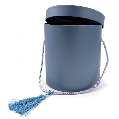 Wholesale Luxury Paper Cardboard Tube Round Flower Gift Box