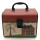 Wholesale Vintage Traveler Suitcases Set/2 Paperboard Suitcases With Handle And Clasp