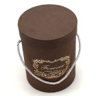 Hot Stamped Forever love you Chocolate Gift Box Flower Box Round Posy Box