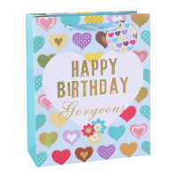 Colorful Ladies Birthday Gift Bags Paper Shopping Bags Bestsellers And Wholesales