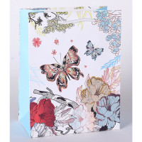 Wholesale Supplier Online Yiwu Direct Factory Everyday Paper Gift Bags With Glitter On Front Side