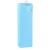 Wholesale Light Blue Paper Gift Bags With Foldable Hangtag And Pvc Hook
