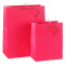 Wholesale Solid Color Gift Bags Made of Coated Art Paper Accepting Custom Colors and Sizes