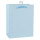 Bulk Wholesale Light Blue Solid Color Paper Shopping Bags Made by Direct Factory Tongle Packing