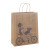 Custom Designed Brown Kraft Paper Carrier Bags With Paper Twisted Handles