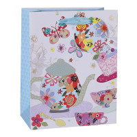 Brand New Spring Launch Of Our Tongle Paper Gift Bags With Hot foil Stamping On Front Side