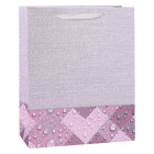 Everyday Paper Gift Bags With Glitter On Front Side Stock Available Direct Yiwu Factory Made Price Competitives