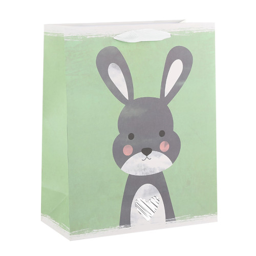 Animal Lover Paper Gift Bags Made Of 180gsm Art Paper With Hot Foil Stamping Direct Yiwu Factory Price Competitive