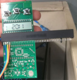 temperature detective circuit board