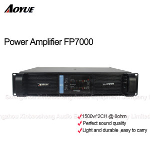 Amplificador de poder extremo profissional do módulo FP7000 de 7000 watts com 2 canais