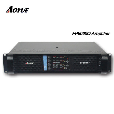 preço 4 canais dj profissional 700 w modo de comutação fornecer amplificador de potência FP6000q