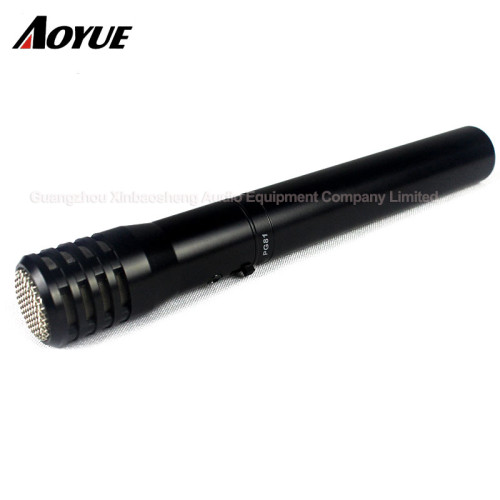 instrumento profesional que registra el micrófono con cable condensador acústico PG81