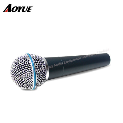 Professional Microfone com fio Dynamic Moving Coil instrumento vocal Microfone Beta 58A