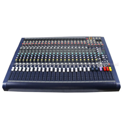 20 canaux audio à 3 bandes intégrées dans la console de mixage DJ à effet numérique DSP MFX20 / 2