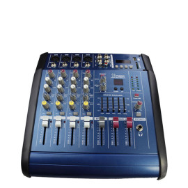 economico prezzo musica dj interfaccia usb digitale PMX402D mixer audio con 4 canali